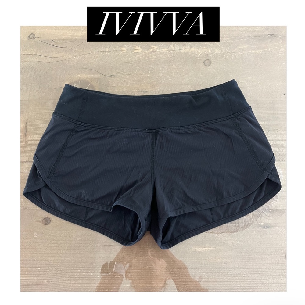 Ivivva Athletic Shorts, Size 12, some wear, shown in pictures, black